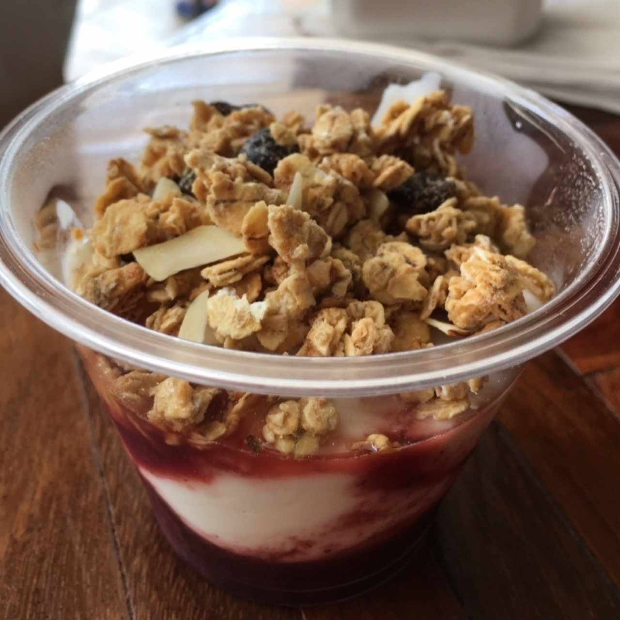 Parfait con granola