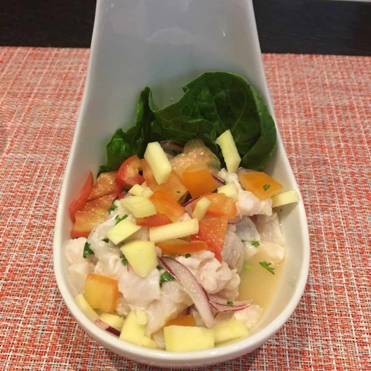 ceviche de corvina