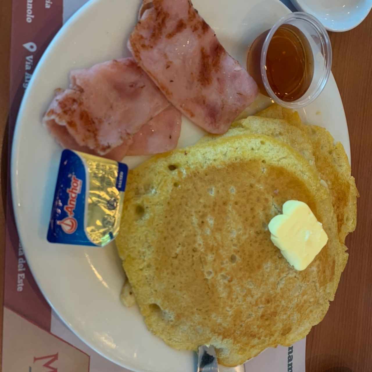 Pancakes con Jamón 