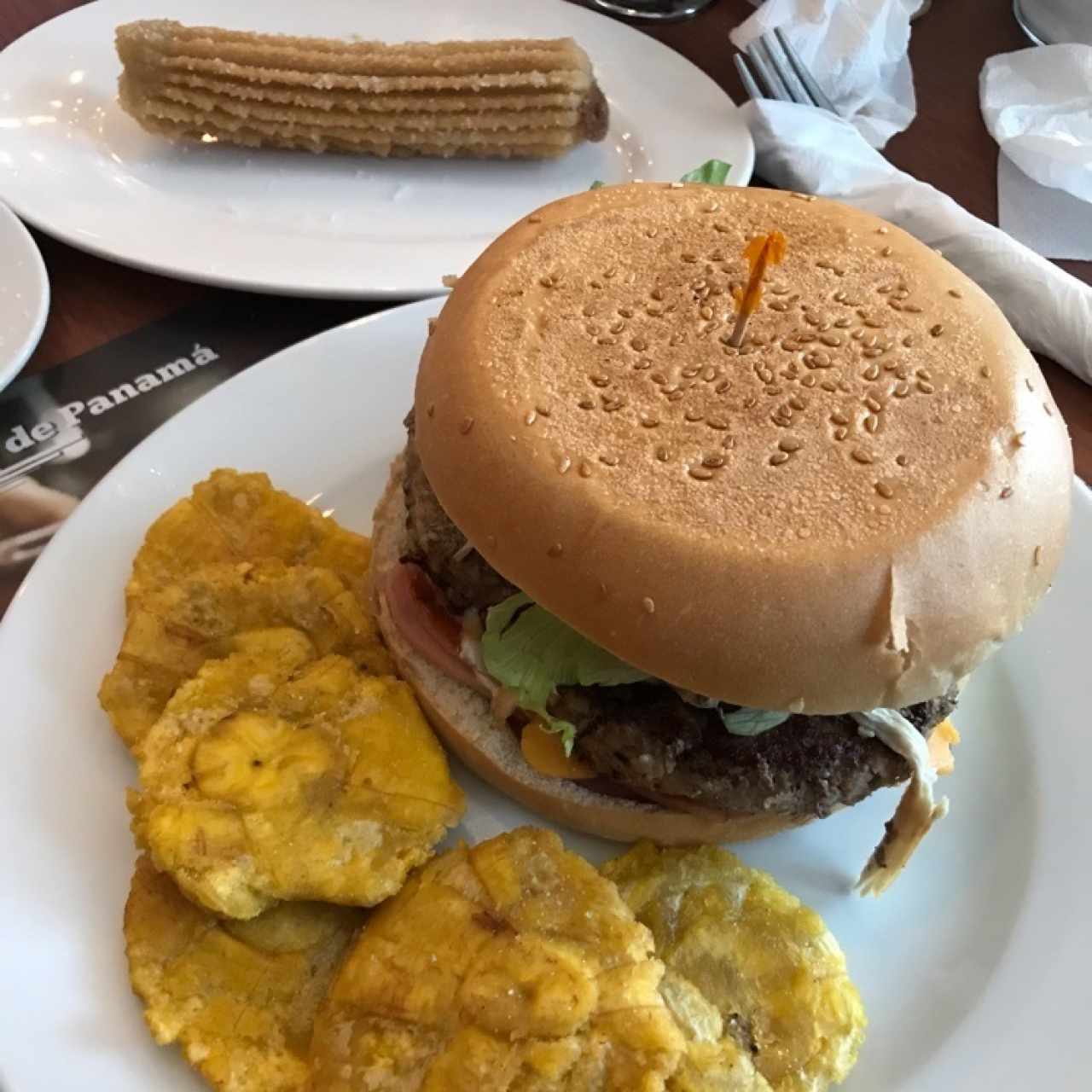 hamburguesa panama