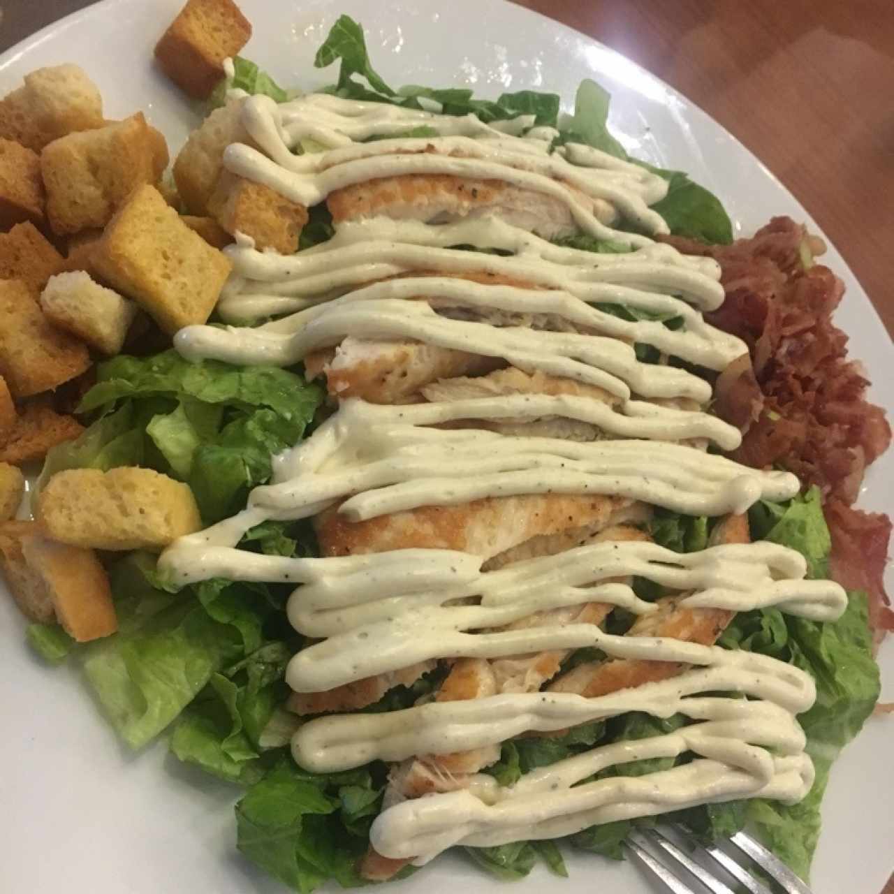 Ensalada césar con pollo