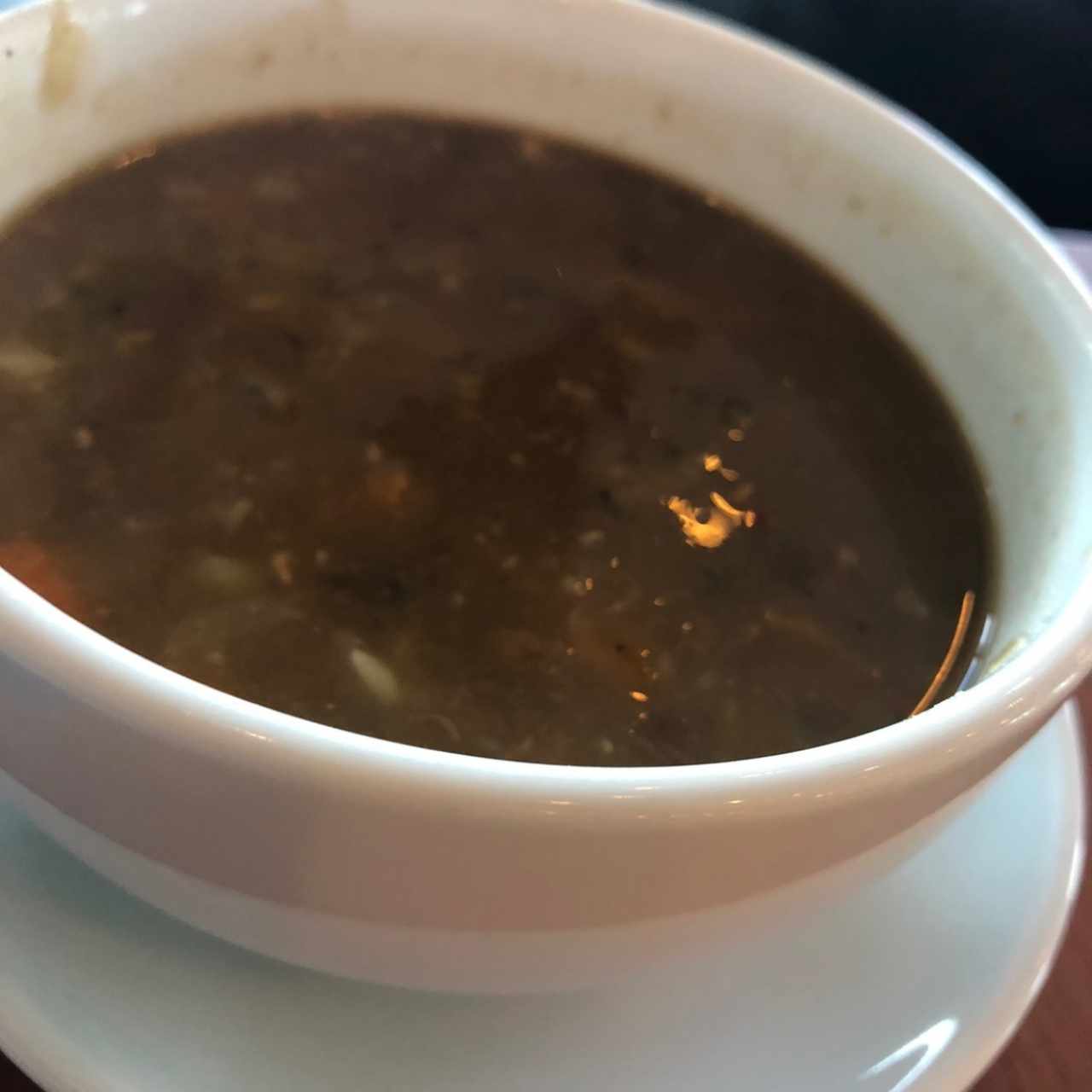 sopa de lentejas