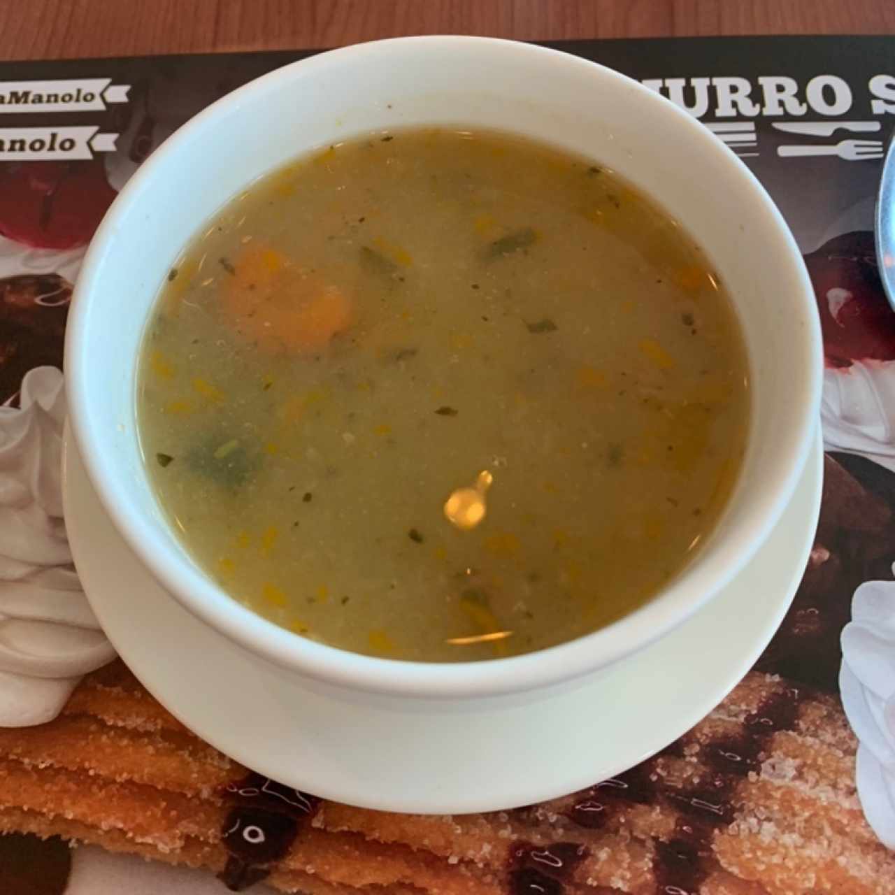 sopa de entrada