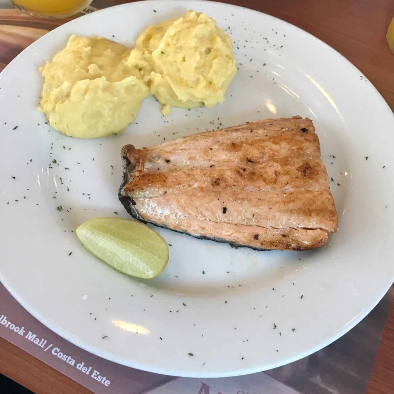 salmon a la parrilla 😋