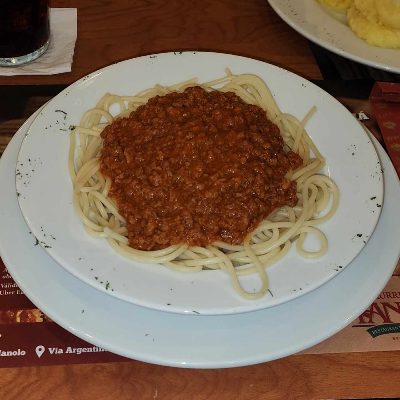 Spaguetti a la Boloñesa