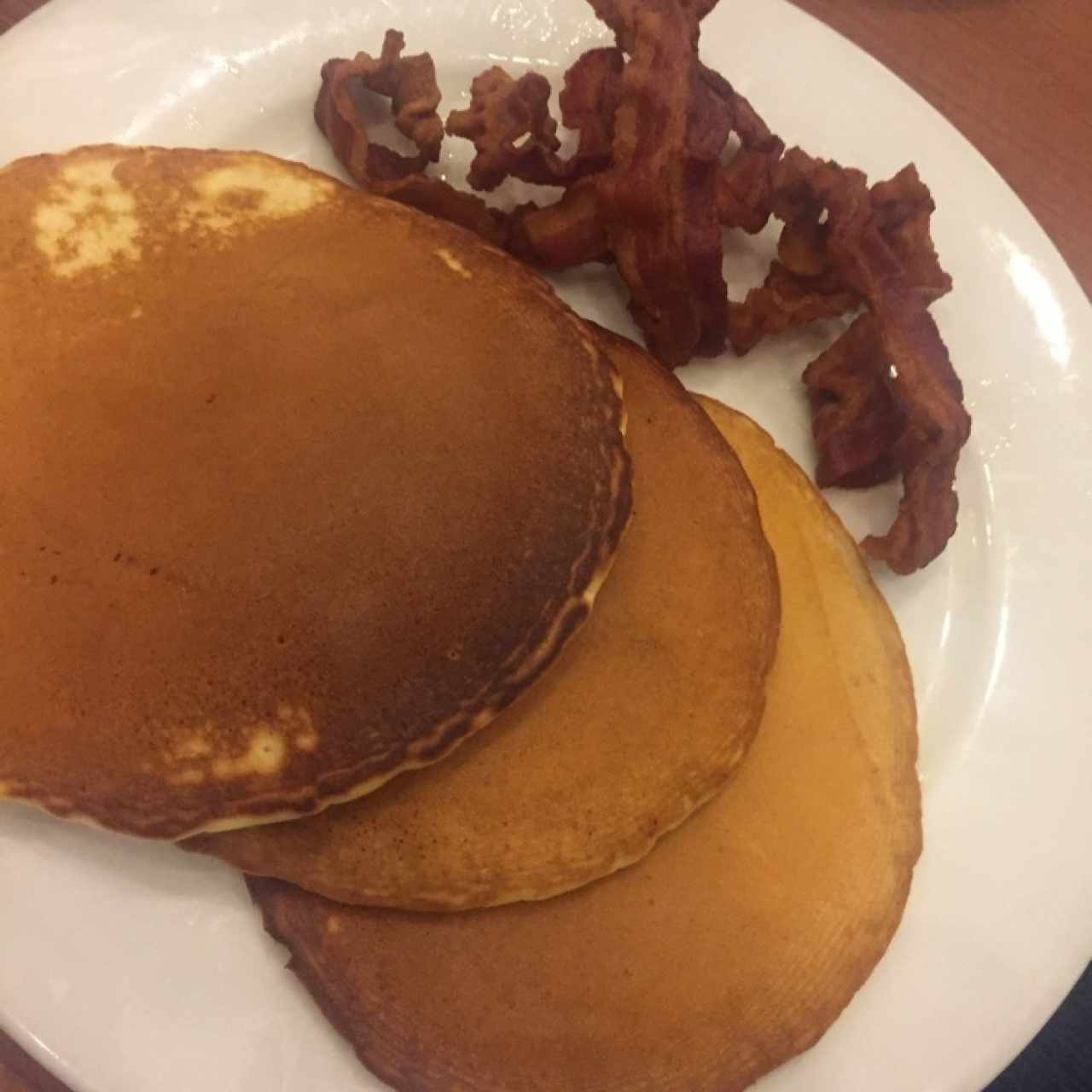 pancake con tocino