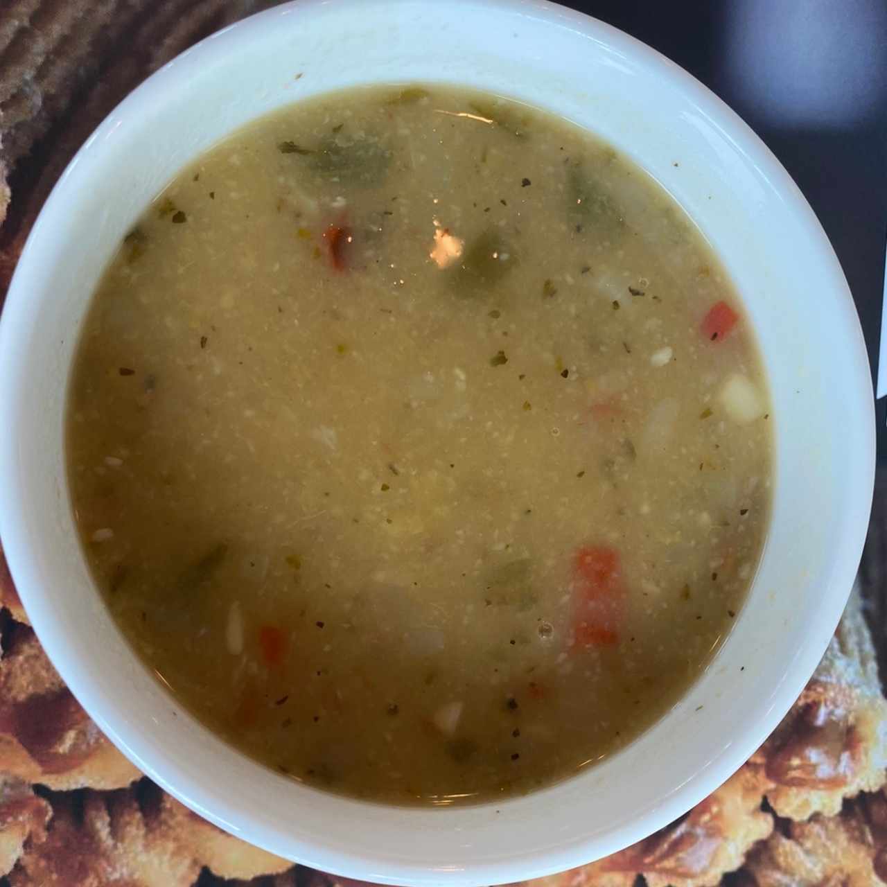 Menú ejecutivo - sopa del día