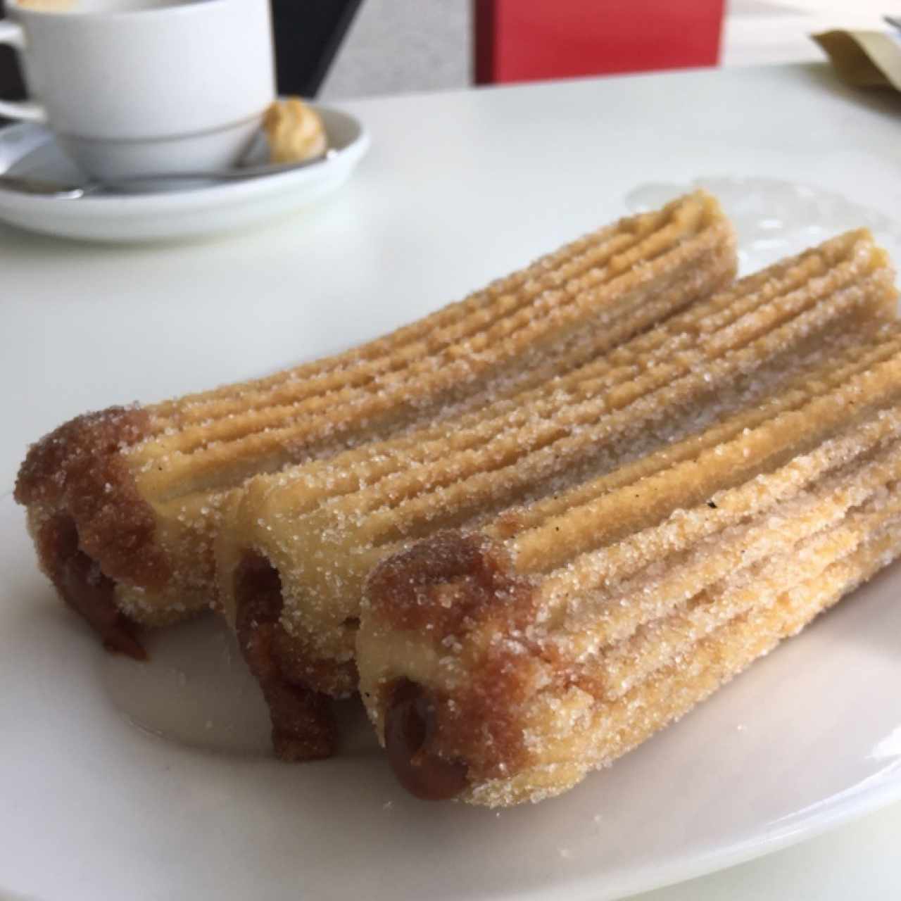 Churros-dulce de leche