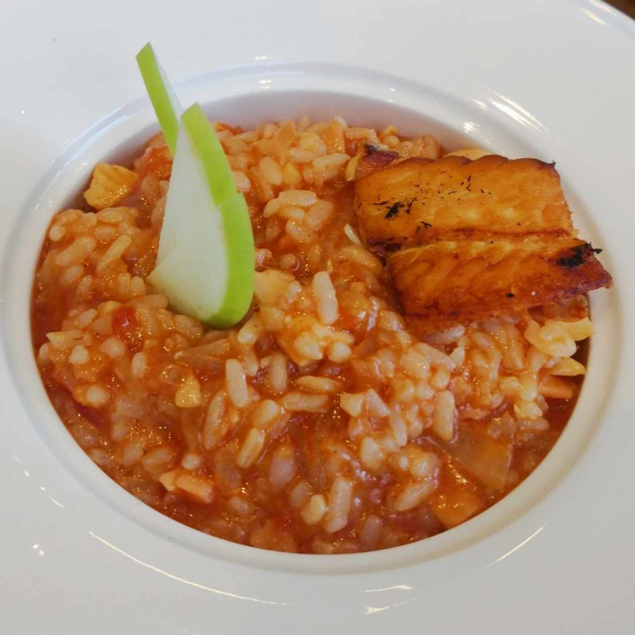 Risotto de Salmón