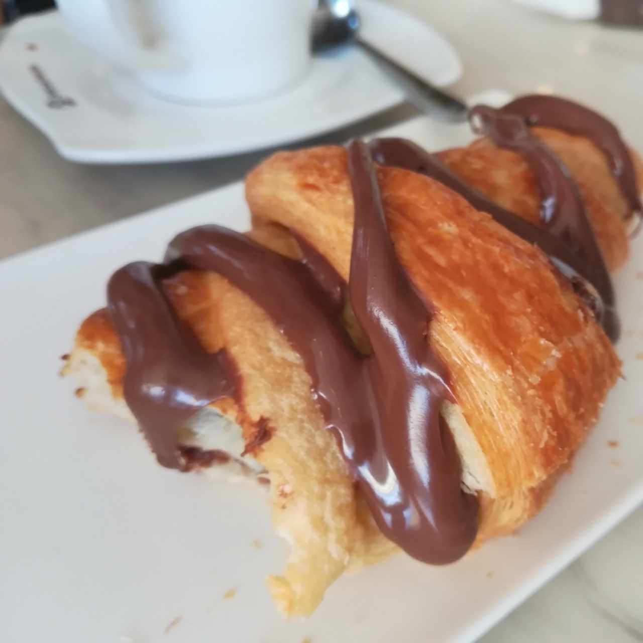 croissant 🥐 de chocolate 