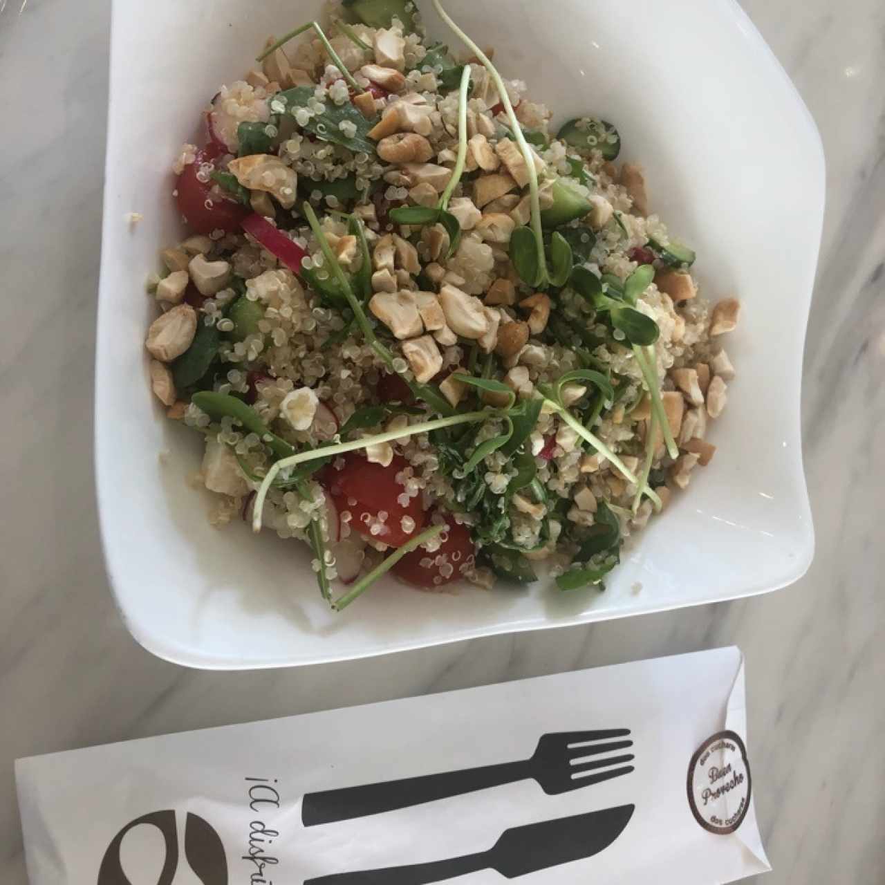 ensalada quinoa verde 👌