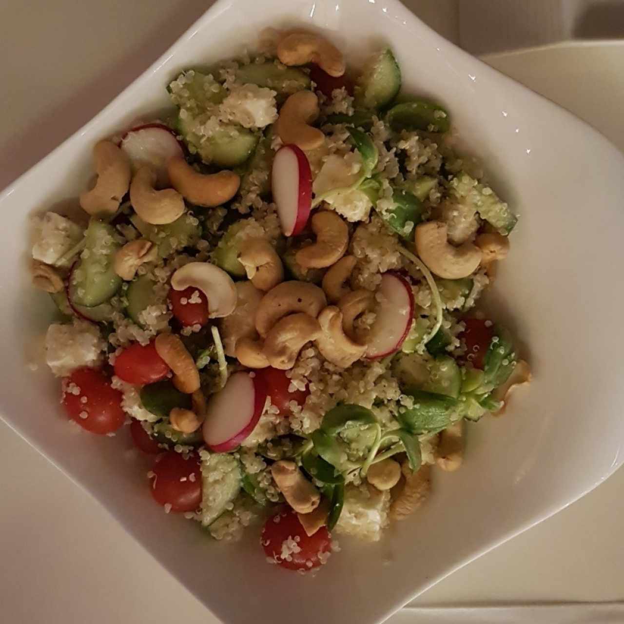 ensalada con quinoa