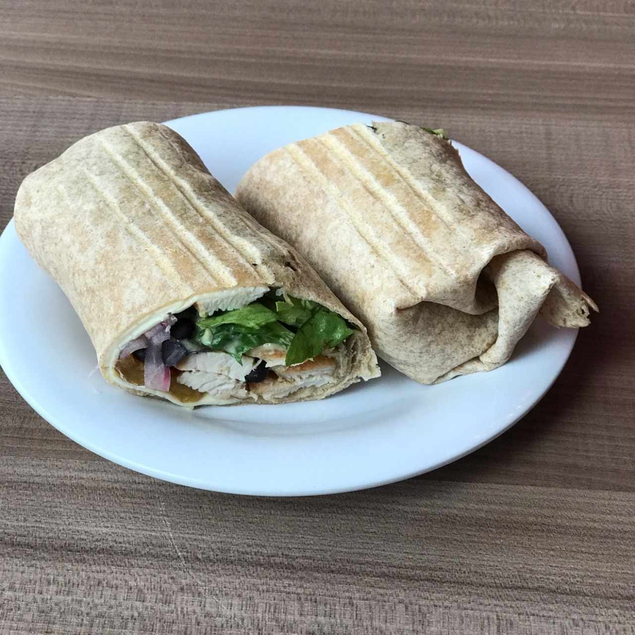 wrap pollo maduro 