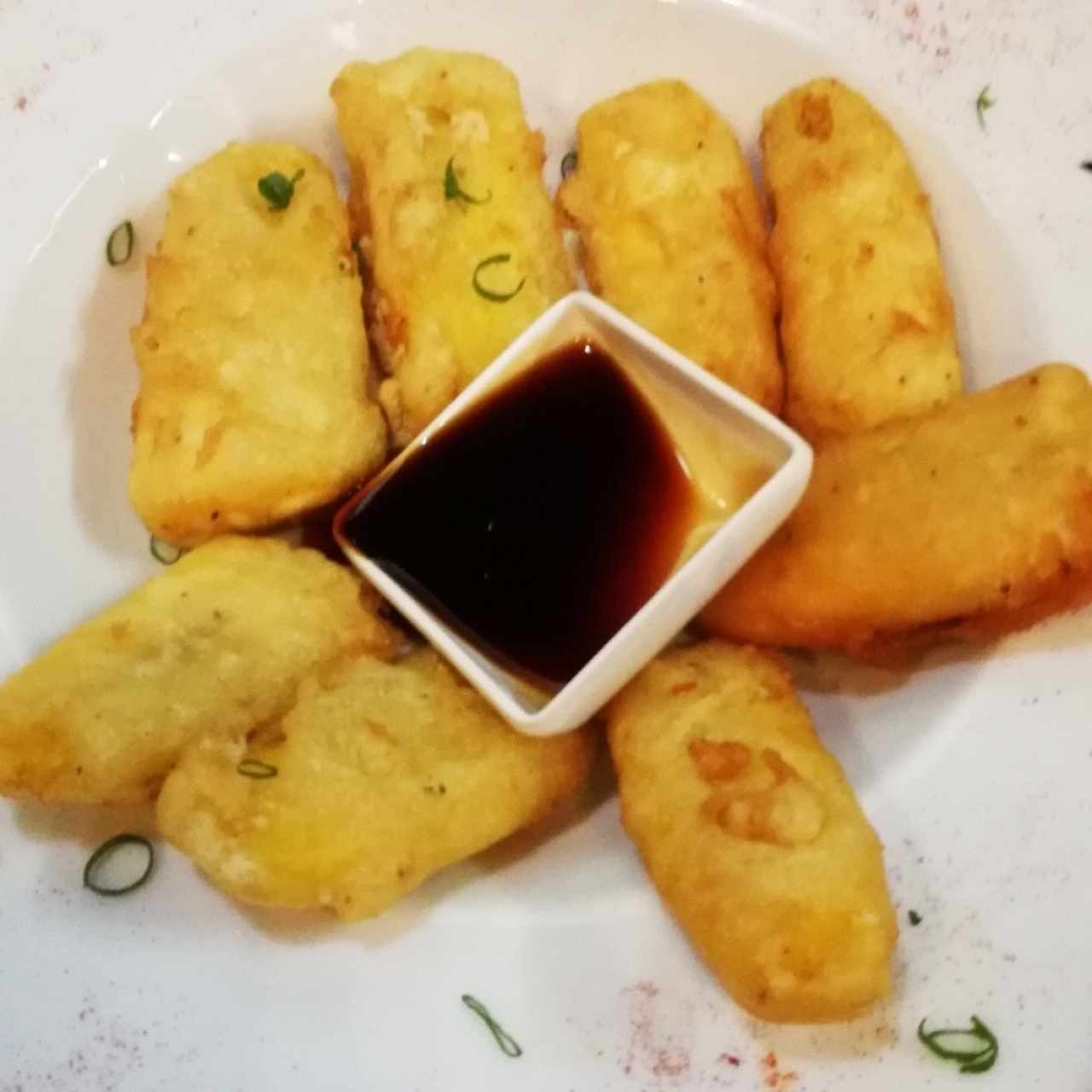 platanos tempura