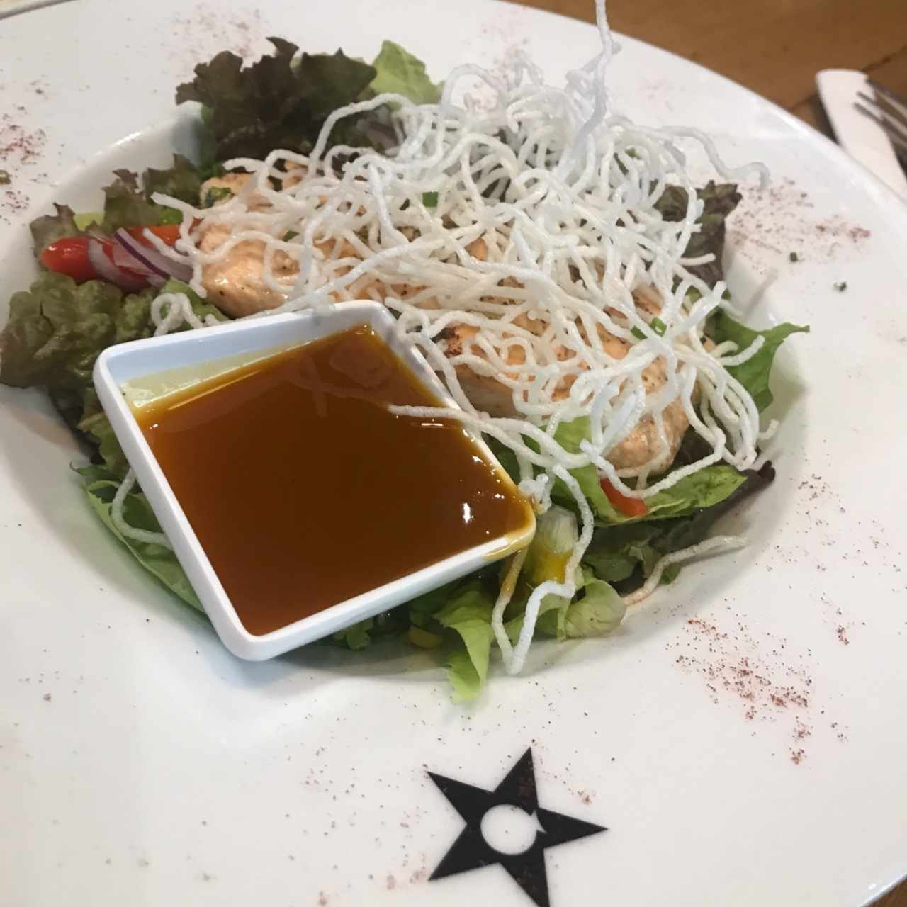 Ensalada daidai de salmón