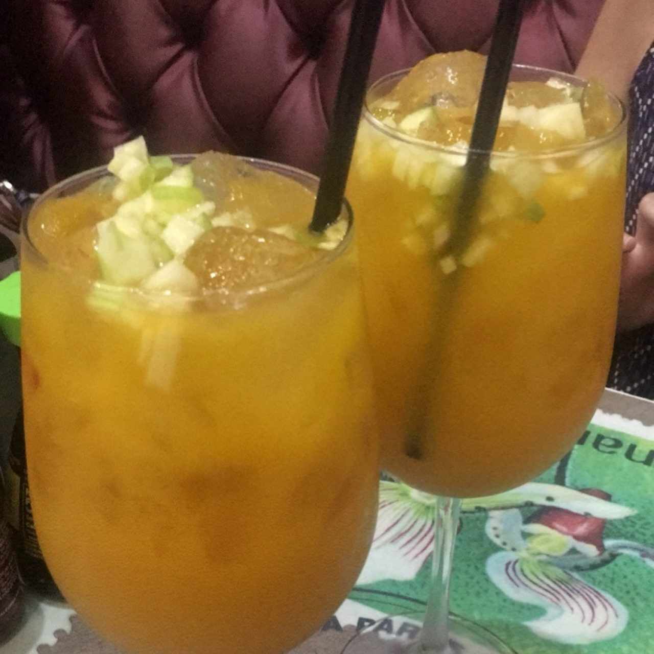 Seductores cocteles - Sangría de mango