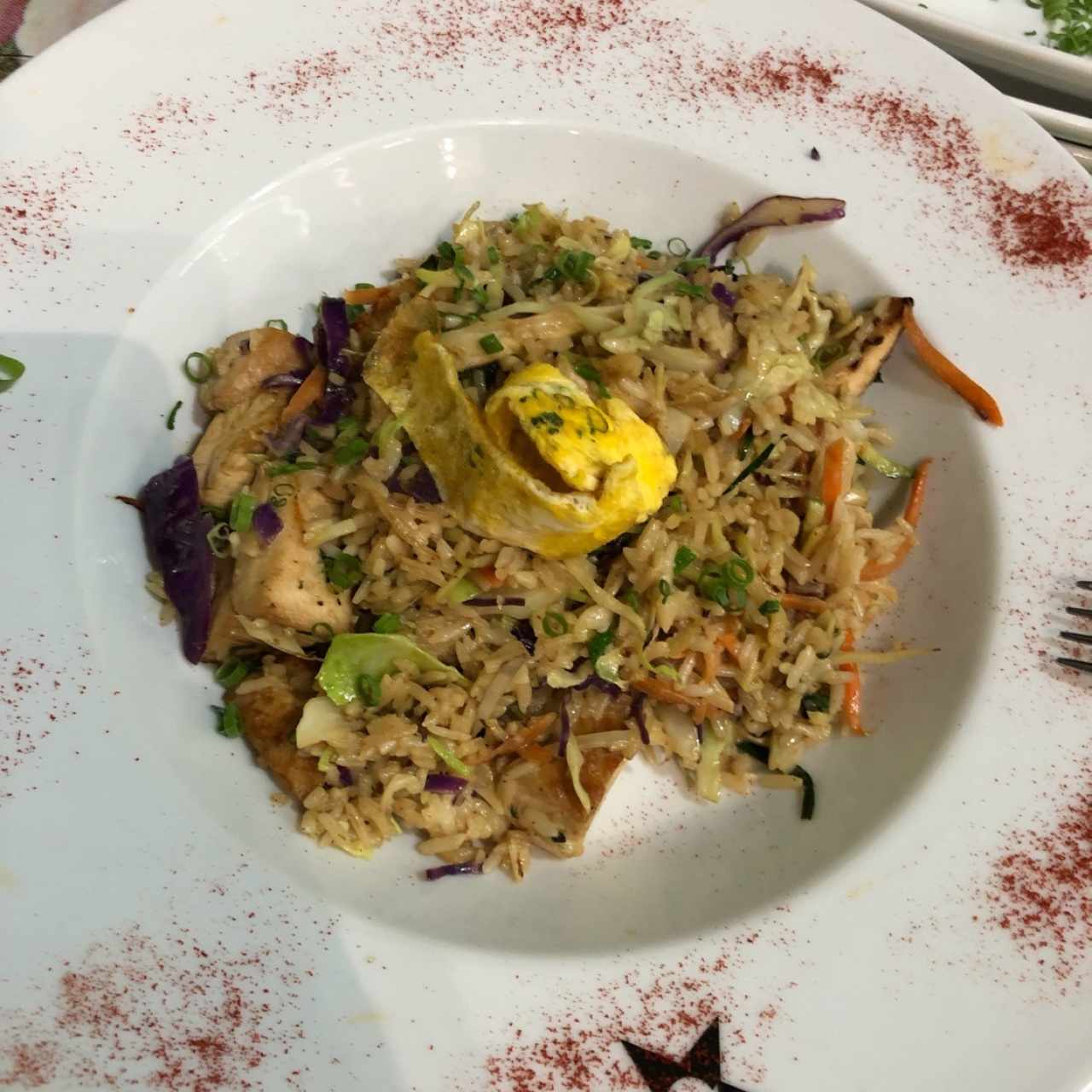 Nasi goreng de pollo