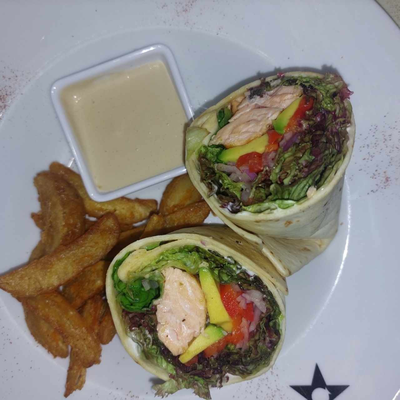 Saludables Wraps - Wrap de Salmón