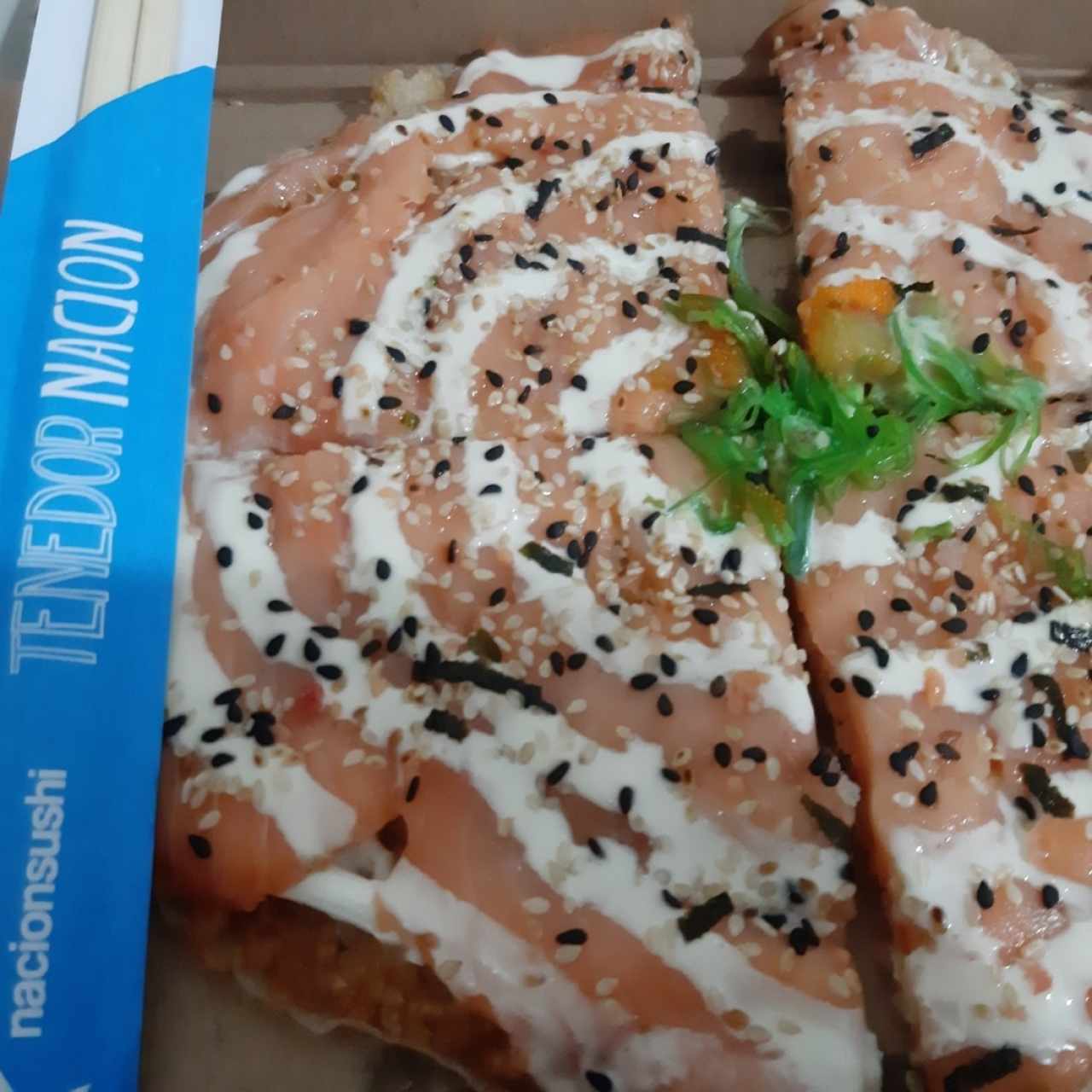 pizza Salmón😍😍😍