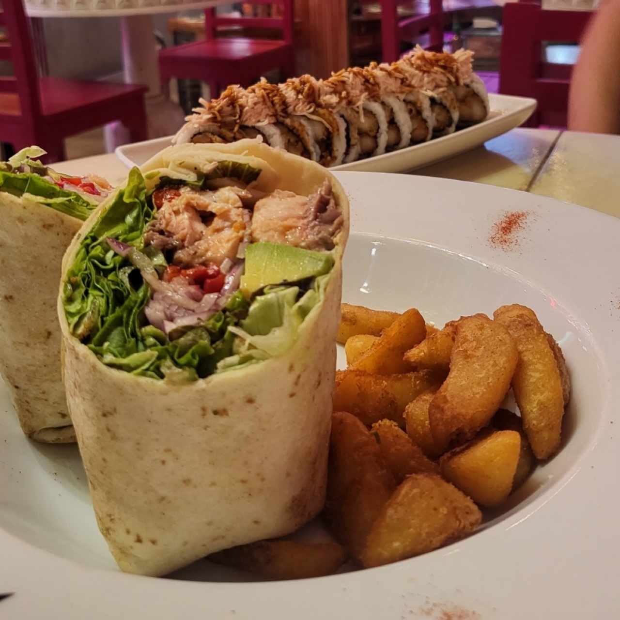 Saludables Wraps - Wrap de Salmón