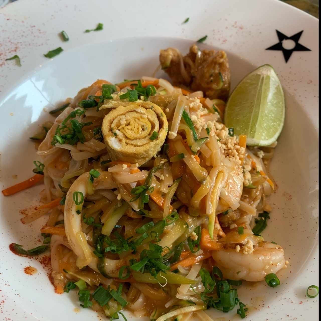 Pad Thai de Mariscos