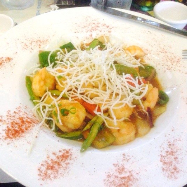 Stir Fry De Camarón