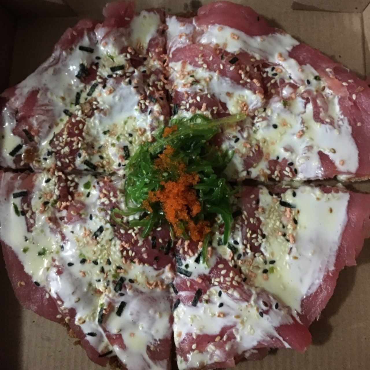 Pizza de atún