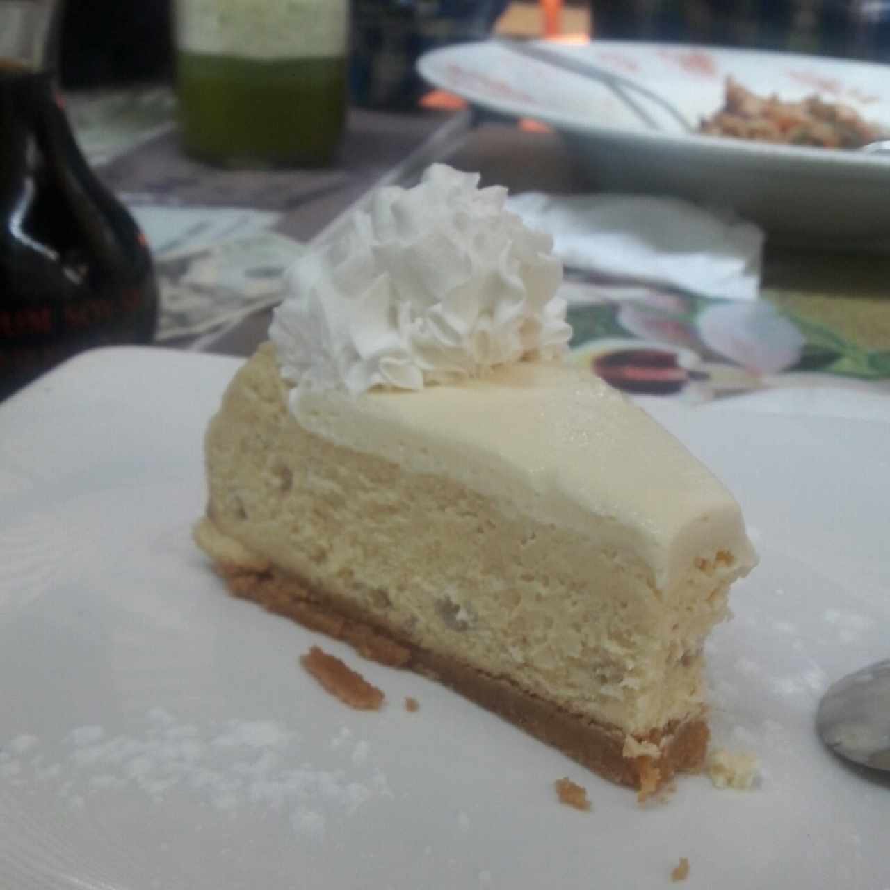 cheese cake de banano