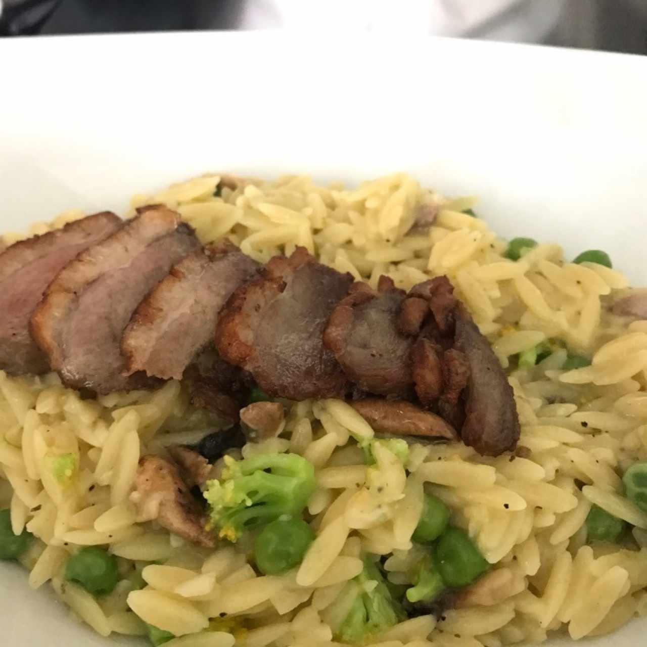 Orzo con mezcla de setas