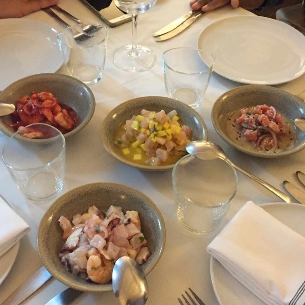 ceviches variados 