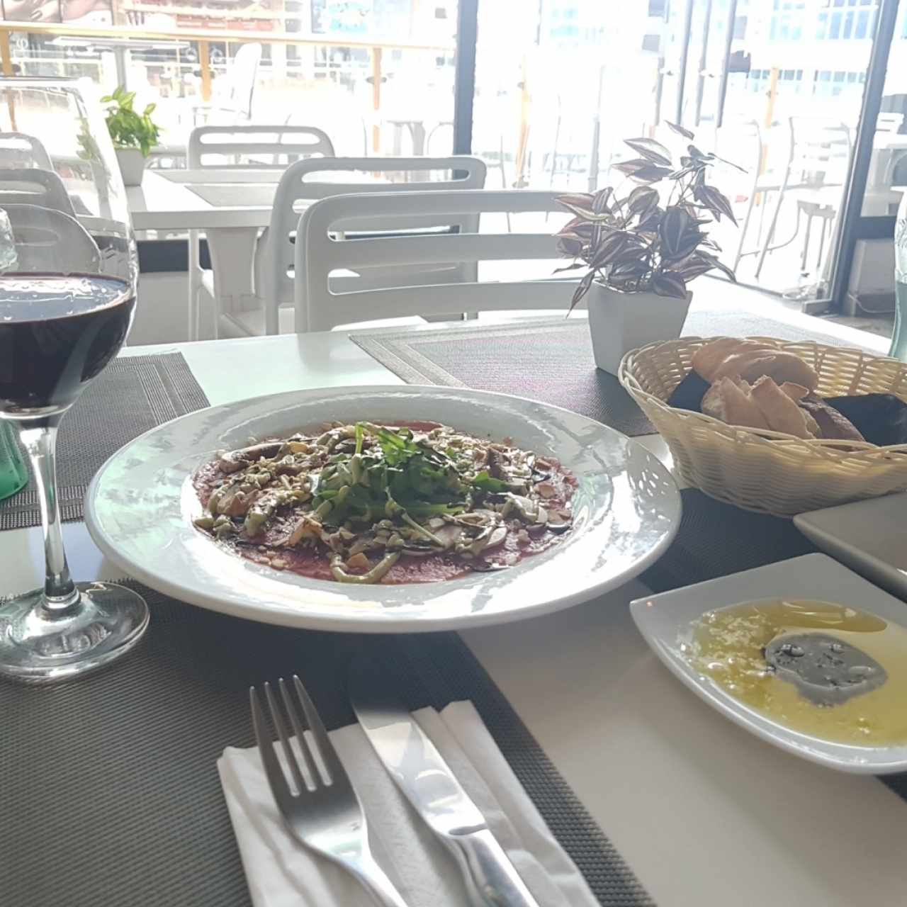 Carpaccio di manzo (Res). Delicioso