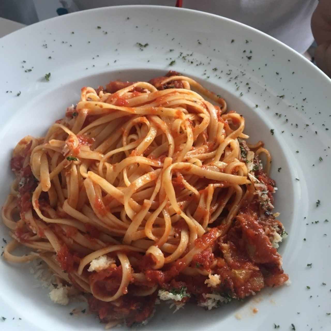 Pastas - Linguini all'amatriciana