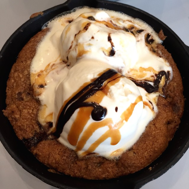 Chocolate Chip Skillet Cookie