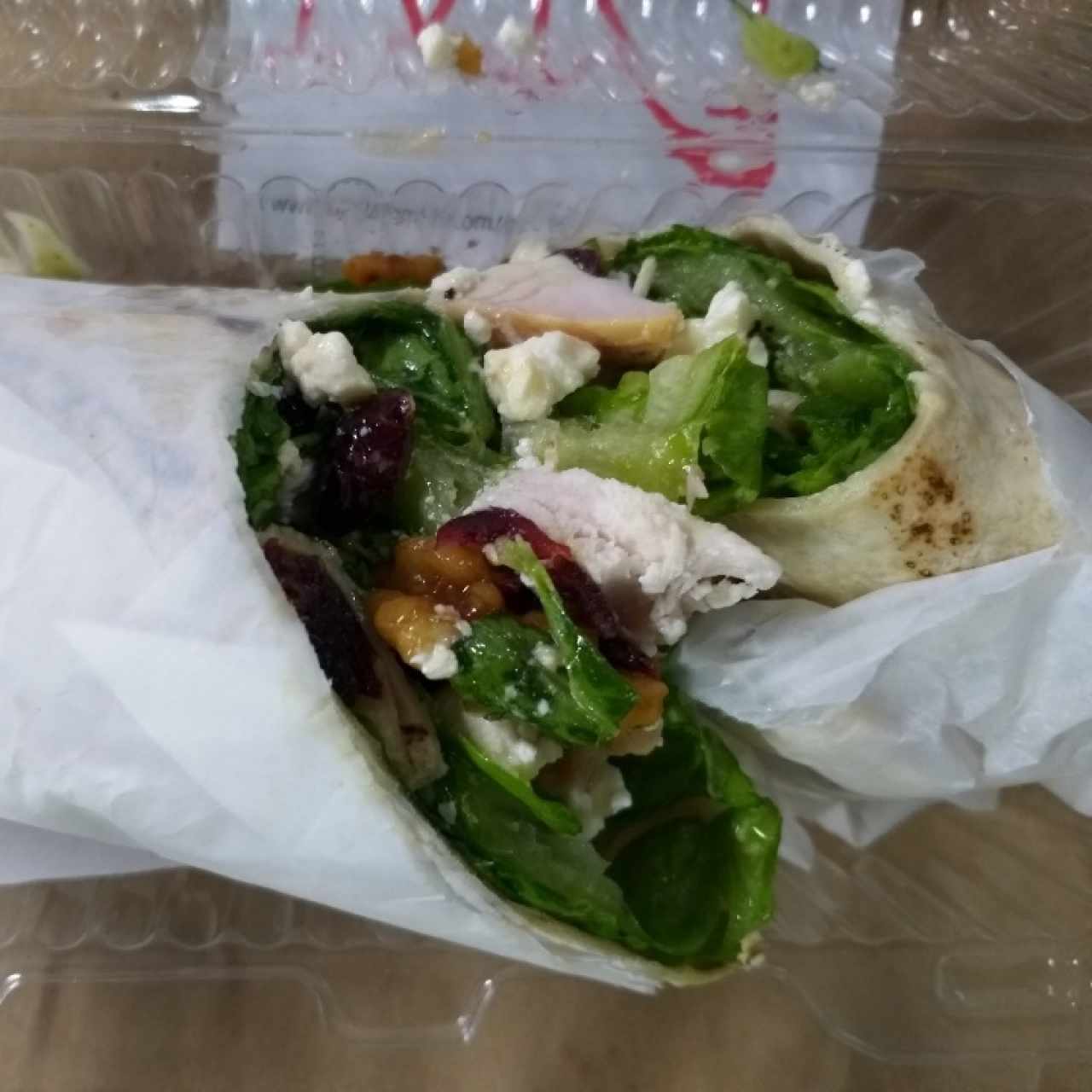 bistro wraps de pollo