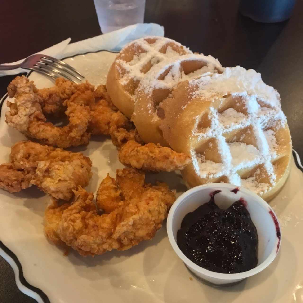 Chicken and Waffles