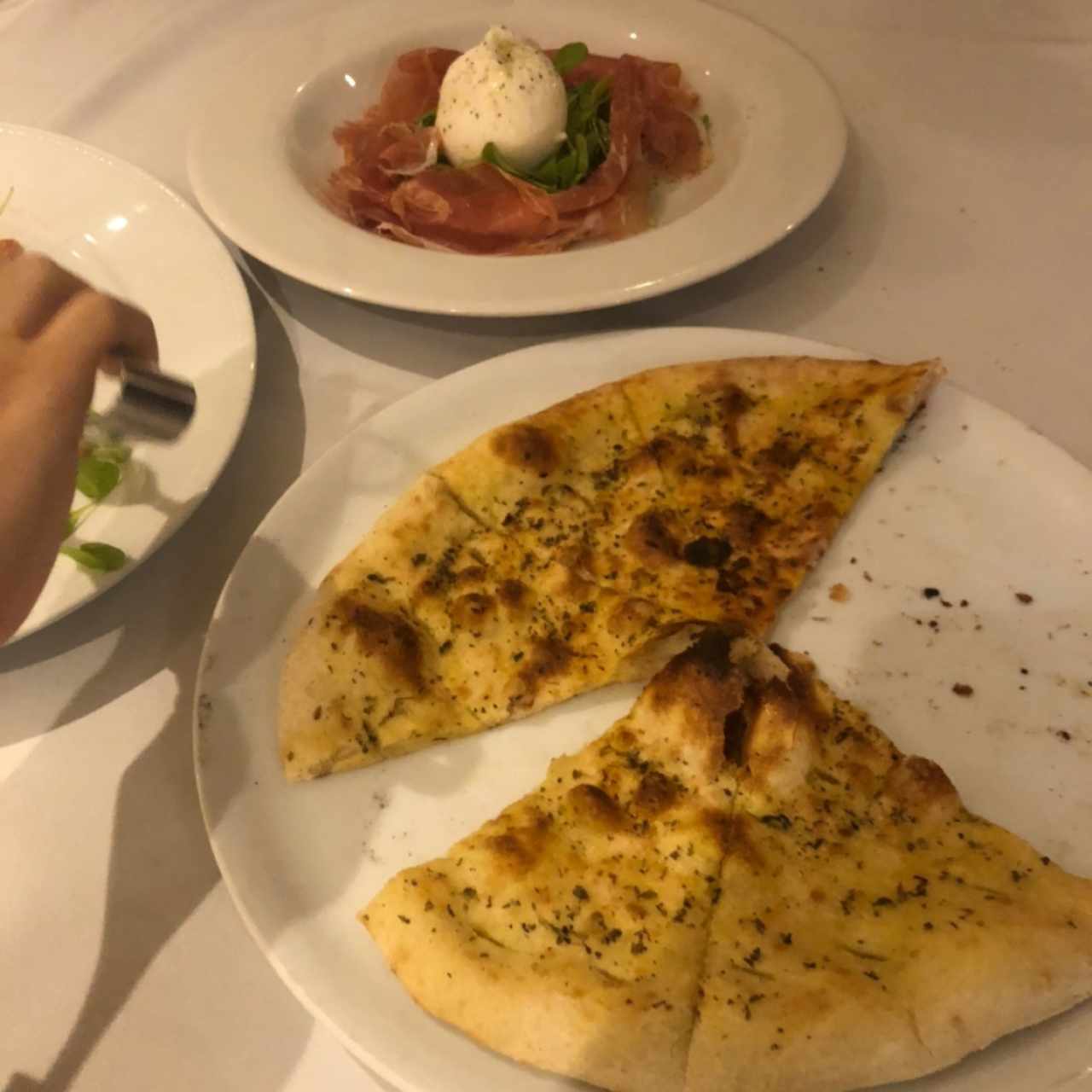 Anti Pasti - Carpaccio in Foccacia