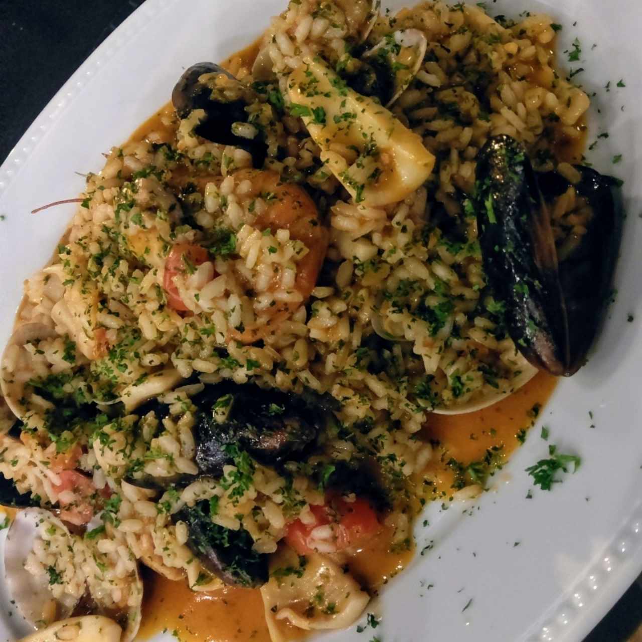 Risotto alla pescatora