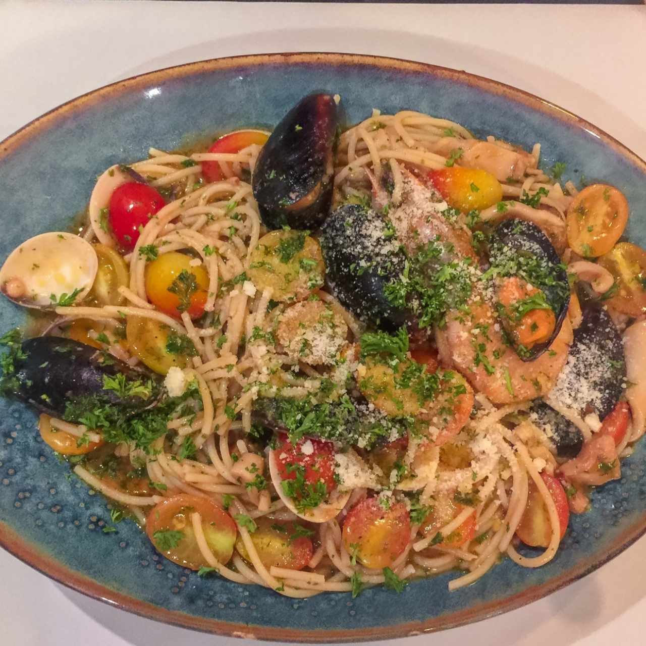 Primi Piatti - Spaghetti Allo Scoglio