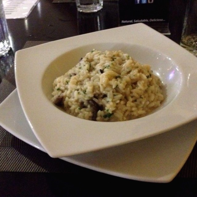 Risotto de hongos 