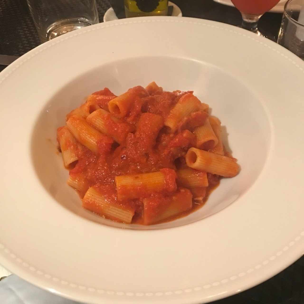 pasta con tomate