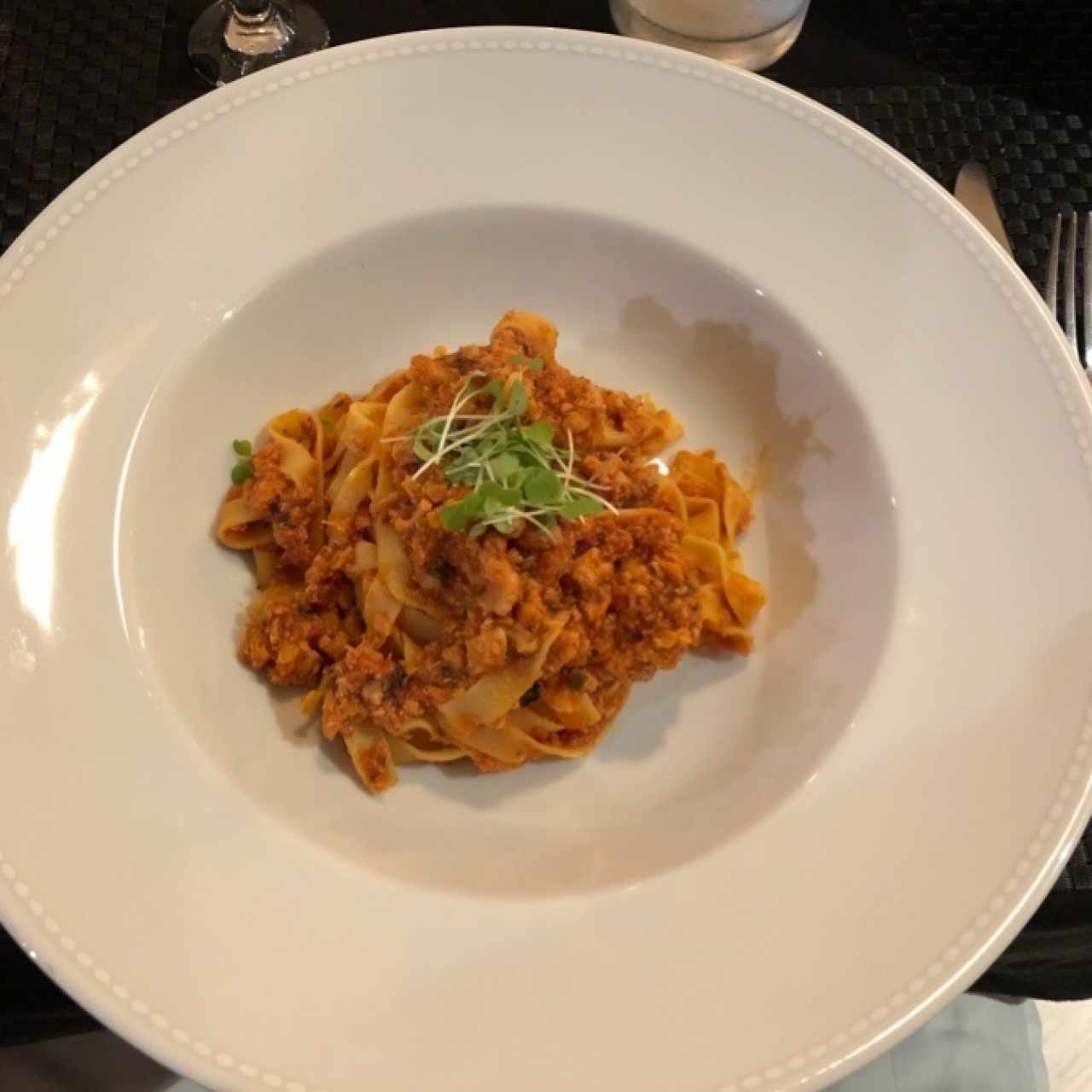 Fettuccine Ragú Mare especial. 100% recomendado 👌🏻