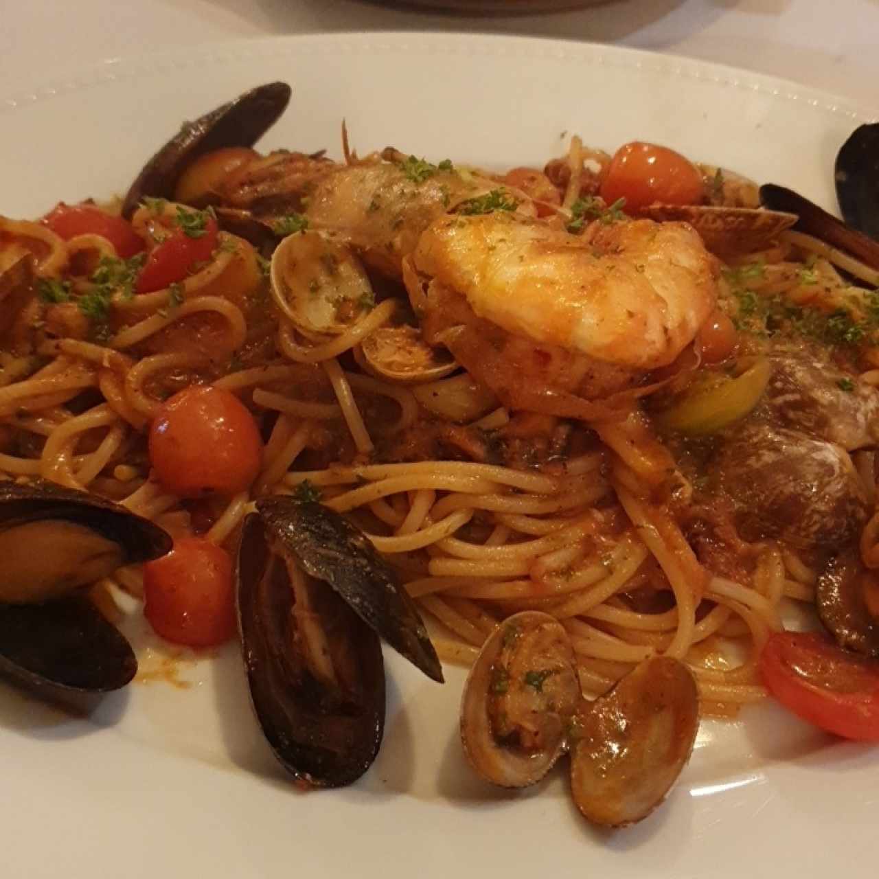 Primi Piatti - Spaghetti Allo Scoglio