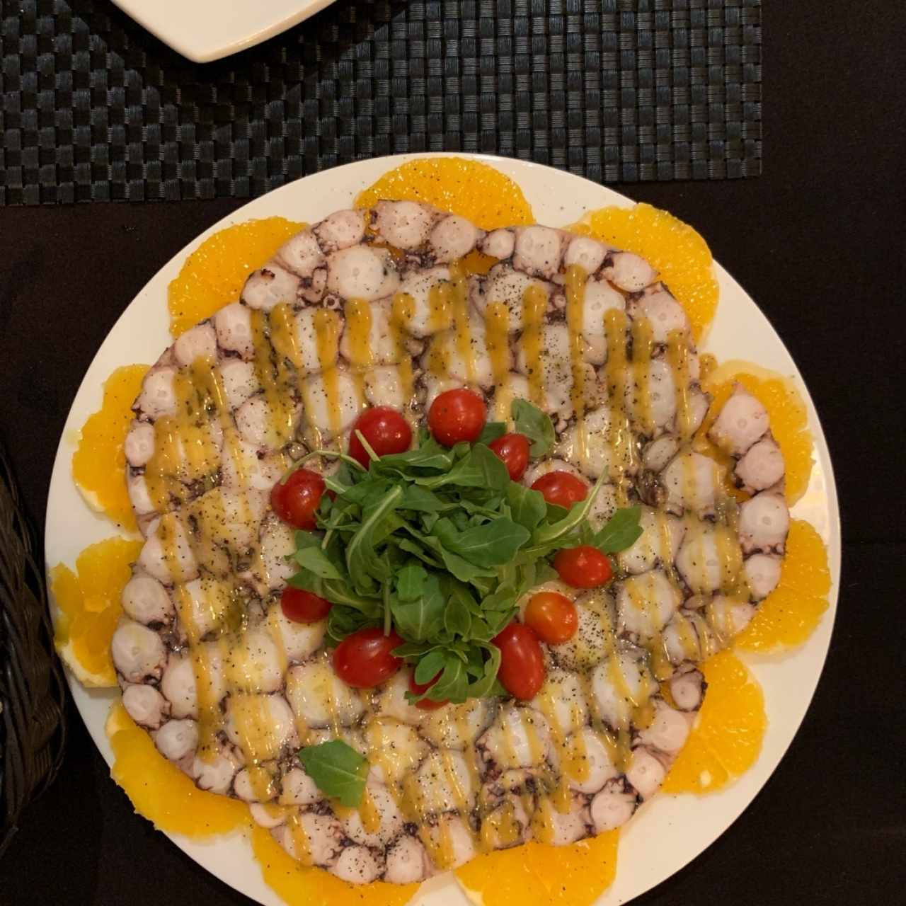 Octopus appetizer 