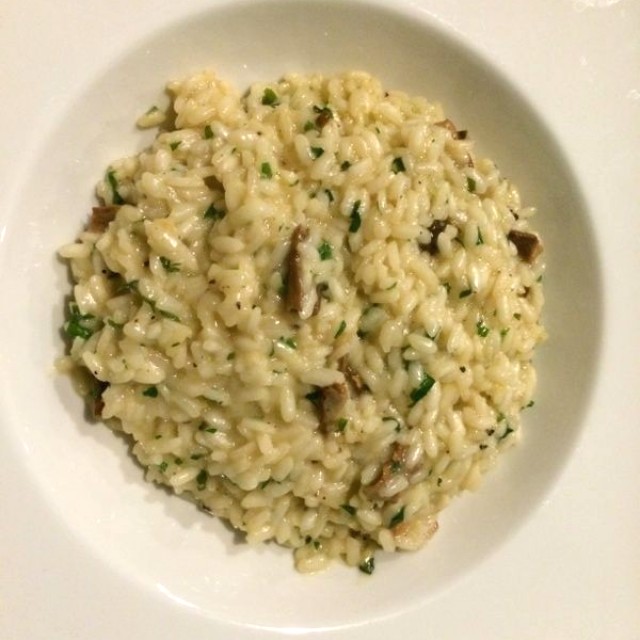 Risotto con porcini e tartufo