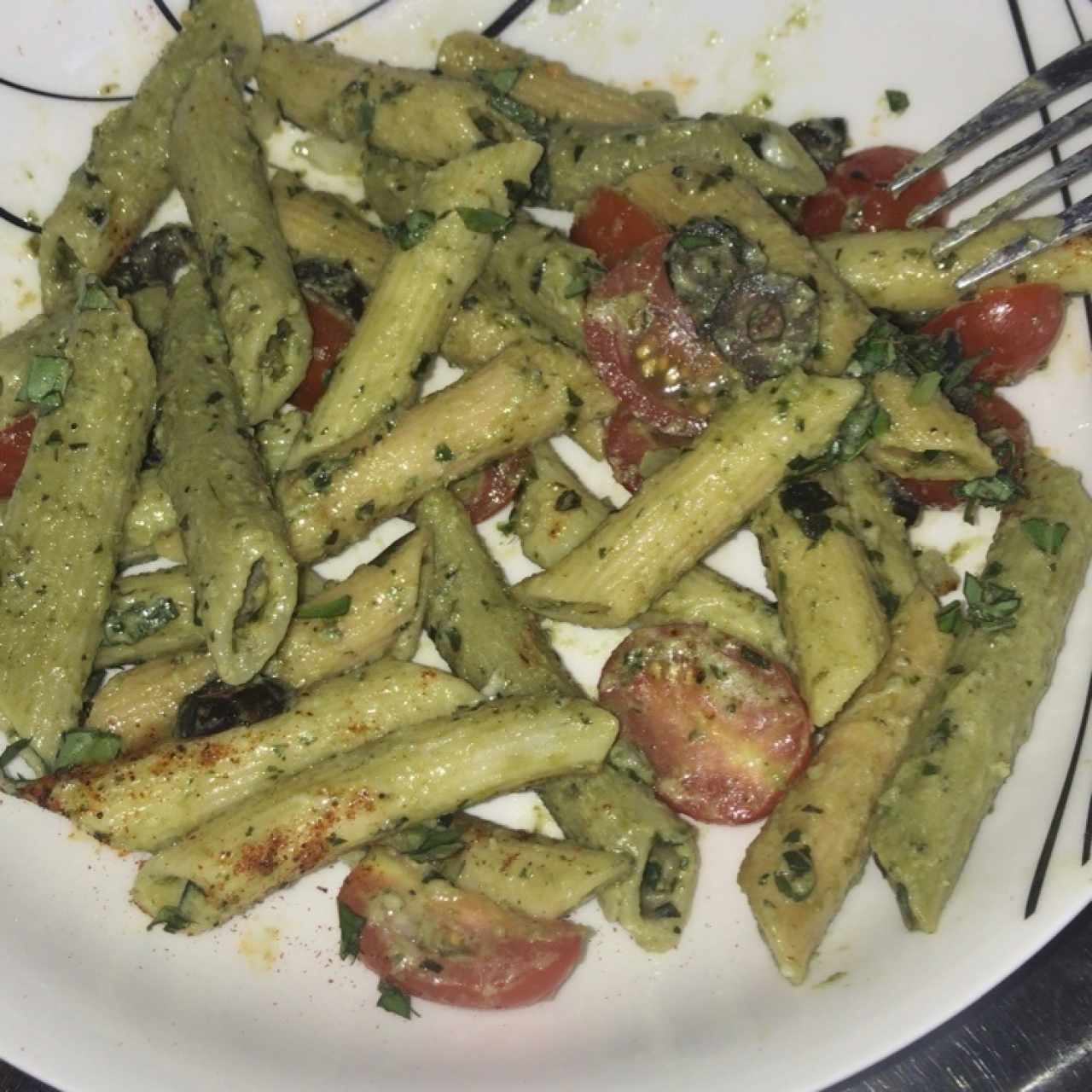 pasta caprese