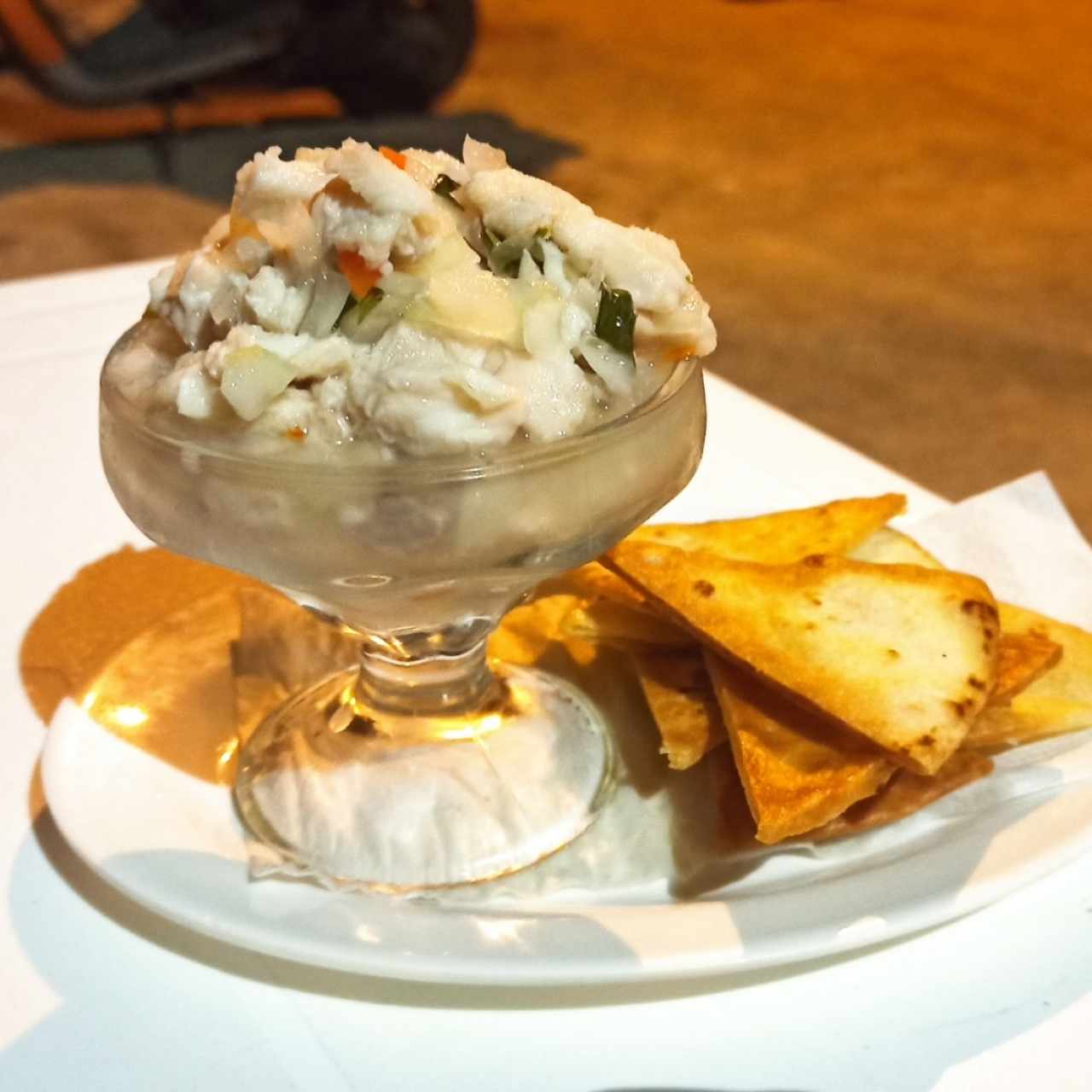 Ceviche de pescado 