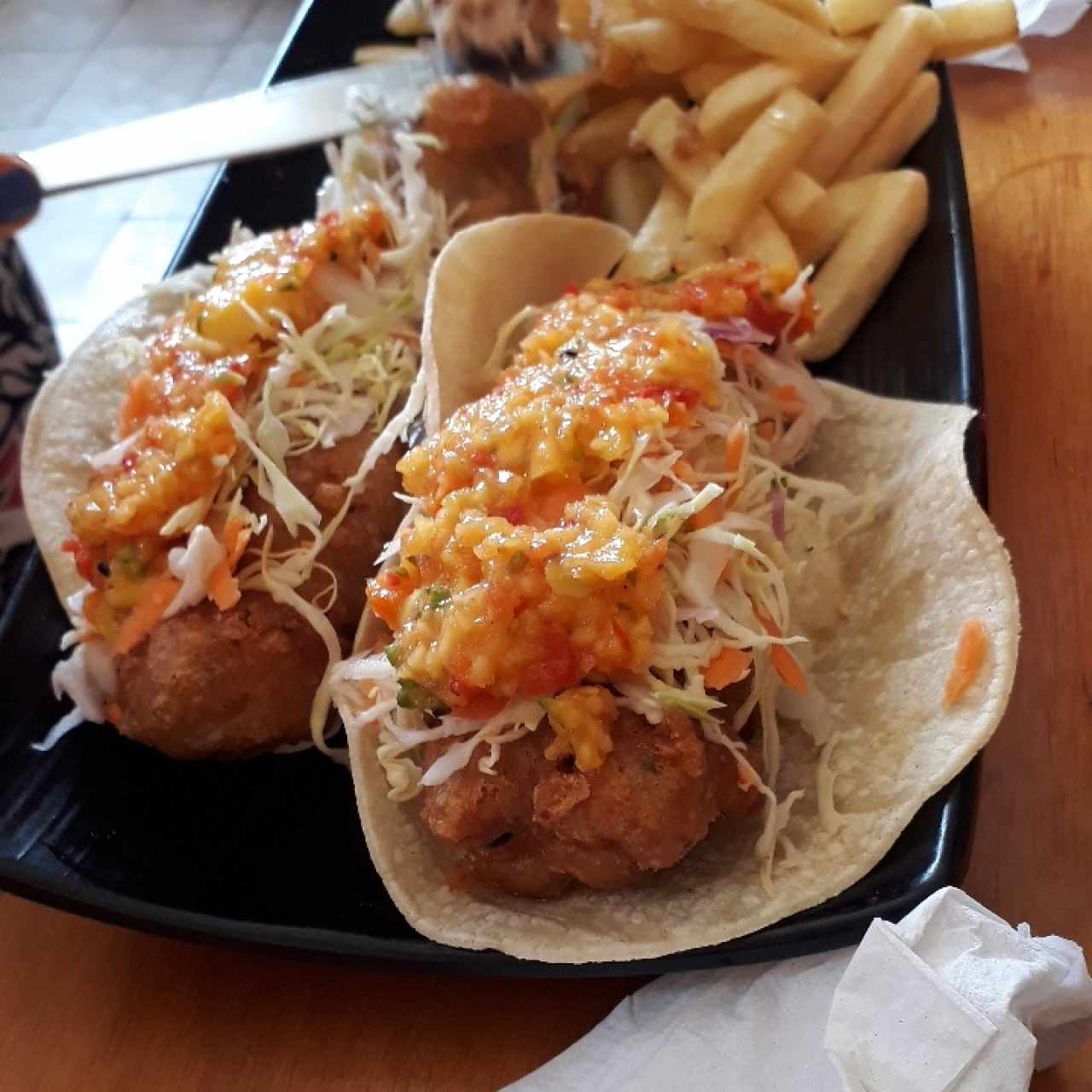 tacos de pescado