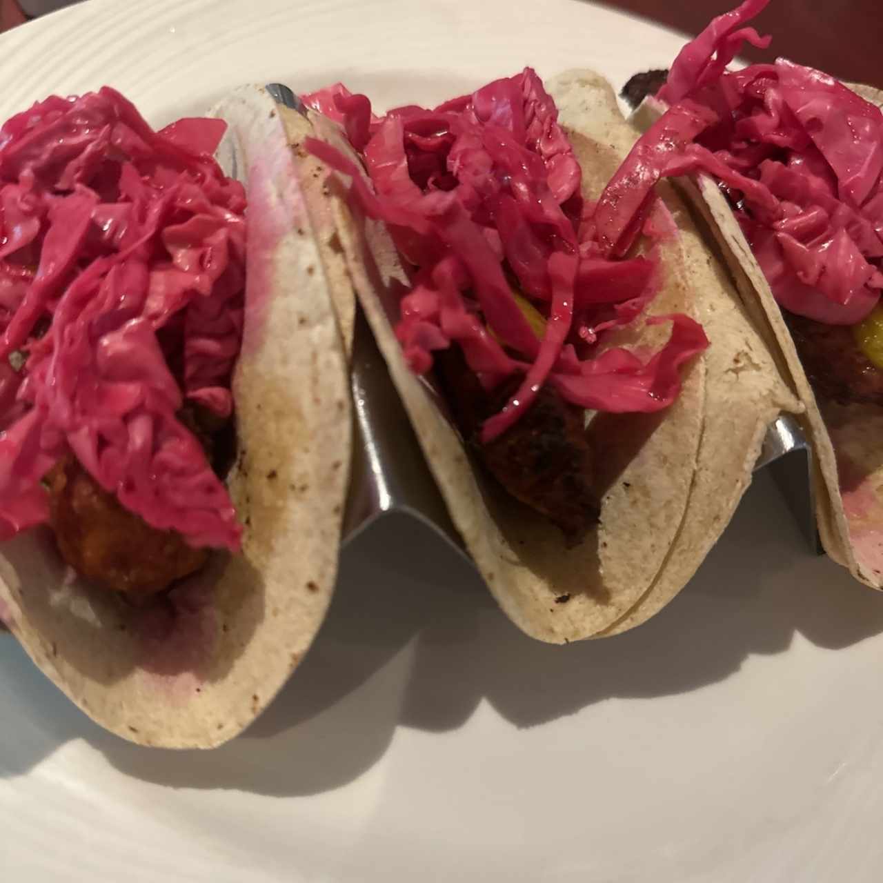 Tacos de corvina 