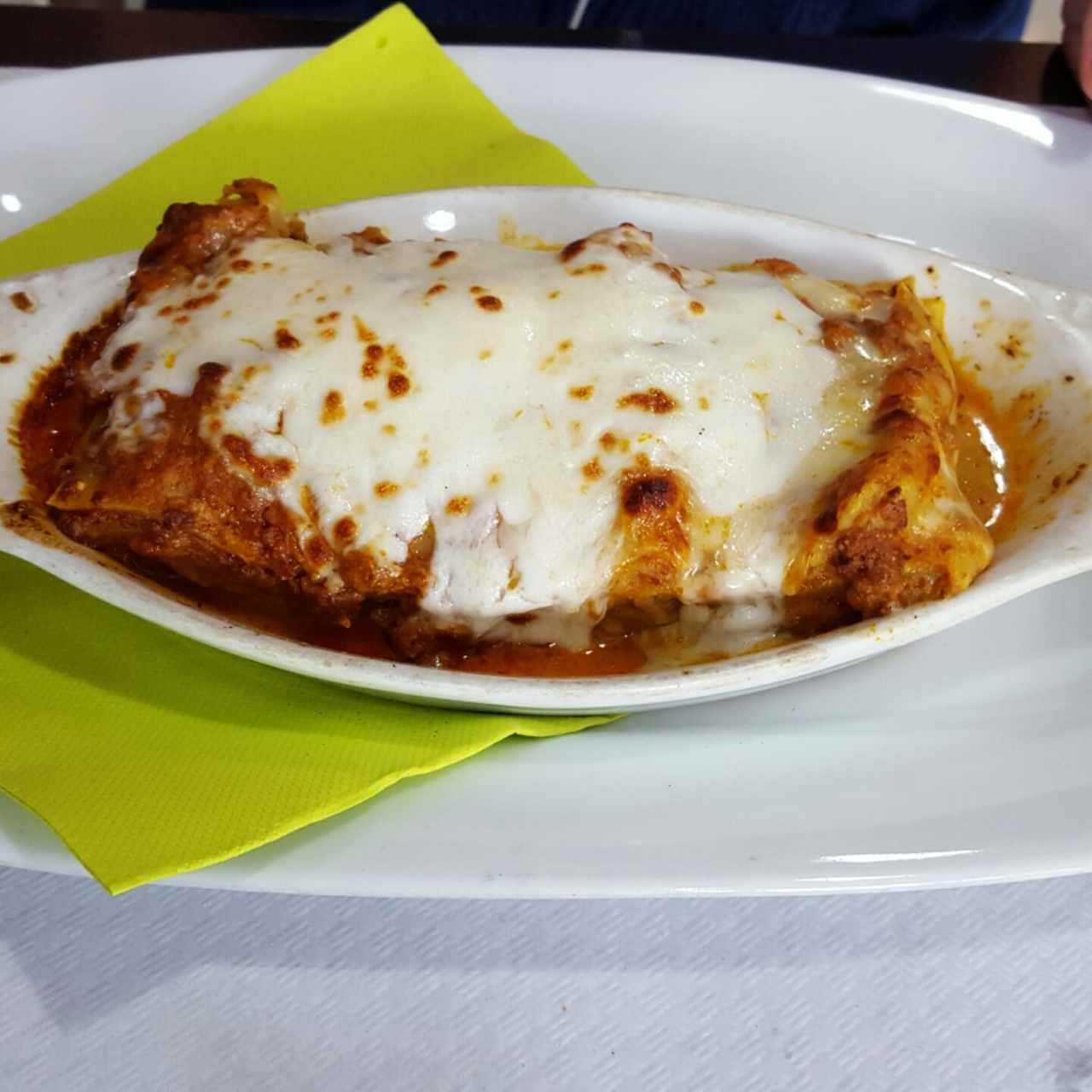 lasagna de carne