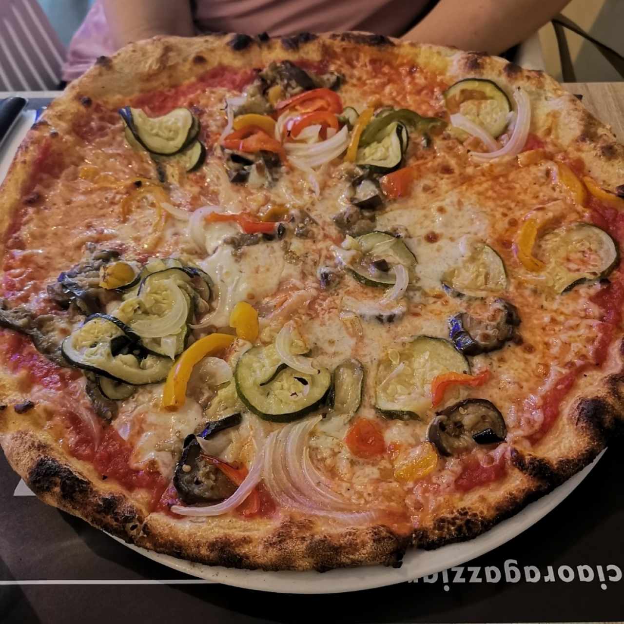 Pizza vegetariana 